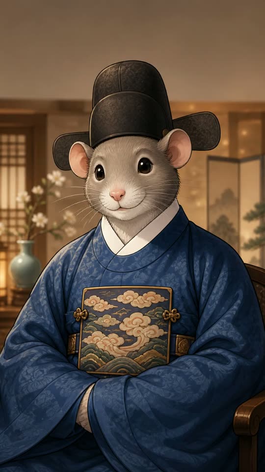 쥐띠 그림